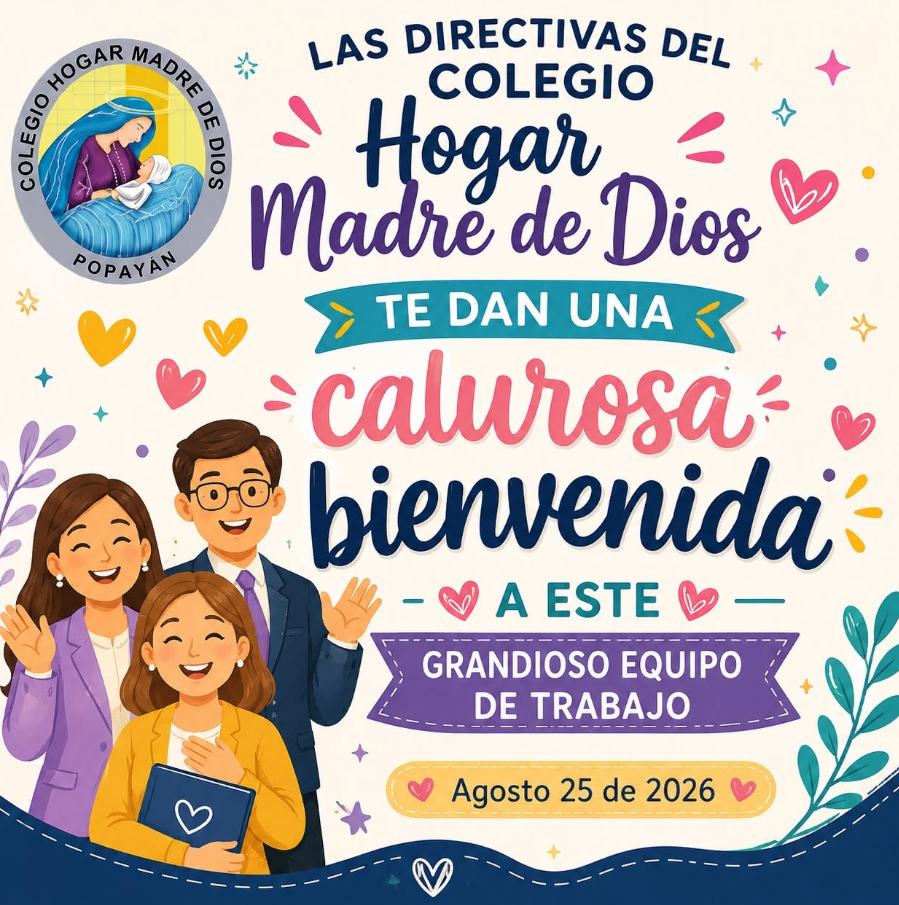 Inicio de Año Lectivo 2026-2027 Colegio Hogar Madre de Dios